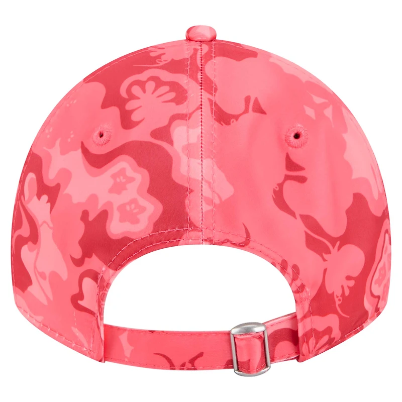 Casquette ajustable New Era Scarlet San Francisco 49ers Trippy 9TWENTY pour femme