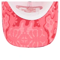 Casquette ajustable New Era Scarlet San Francisco 49ers Trippy 9TWENTY pour femme
