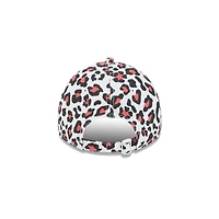 Women's New Era White San Francisco 49ers Active Leopard 9TWENTY Adjustable Hat