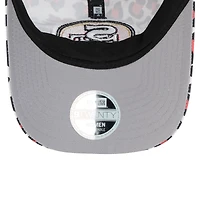 Women's New Era White San Francisco 49ers Active Leopard 9TWENTY Adjustable Hat