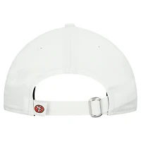 Women's New Era White San Francisco 49ers Team Fan 9TWENTY Adjustable Hat