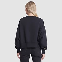 Sweat-shirt en molleton surdimensionné Phoenix de la collection Rivalries 2025 des San Francisco 49ers pour femme Nike noir