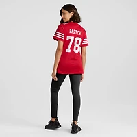 Women's Nike Ben Bartch  Scarlet San Francisco 49ers Game Jersey