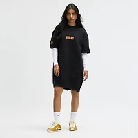 Women's Nike Black San Francisco 49ers 2025 Rivalries Collection Oversized Tech Fleece Dress