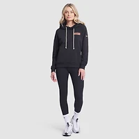 Sweat à capuche Nike noir Dri-FIT pour femme des San Francisco 49ers