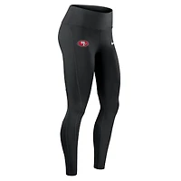 Legging Nike Primetime Epic Fast Dri-FIT noir pour femme des San Francisco 49ers