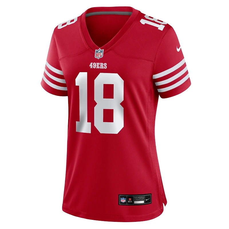 Maillot Nike Chris Conley Scarlet pour femme des San Francisco 49ers