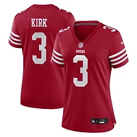 Women's Nike Christian Kirk  Scarlet San Francisco 49ers Team Game Jersey