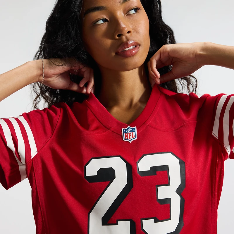 Women's Nike Christian McCaffrey Scarlet San Francisco 49ers Player Jersey