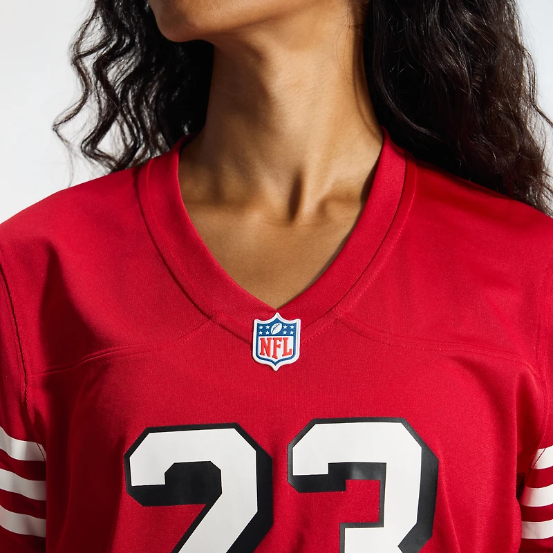 Women's Nike Christian McCaffrey Scarlet San Francisco 49ers Player Jersey