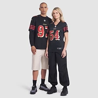 Maillot Nike Fred Warner noir pour femme San Francisco 49ers 2025 Rivalries Collection Game