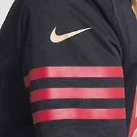 Women's Nike Fred Warner Black San Francisco 49ers 2025 Rivalries Collection Game Jersey