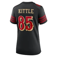 Women's Nike George Kittle Black San Francisco 49ers 2025 Rivalries Collection Game Jersey