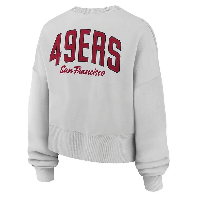 V110793 49ER 0BB NFL Femme Nike Primetime Phoenix Oversized Crew SWTLADCRW 01D7-0BB-9B-CSV #20