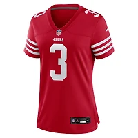 Maillot Nike Greg Joseph Scarlet pour femme des San Francisco 49ers