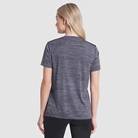 T-shirt Nike Dri-FIT pour femme, coloris charbon chiné, collection Rivalries 2025, San Francisco 49ers