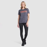 T-shirt Nike Dri-FIT pour femme, coloris charbon chiné, collection Rivalries 2025, San Francisco 49ers