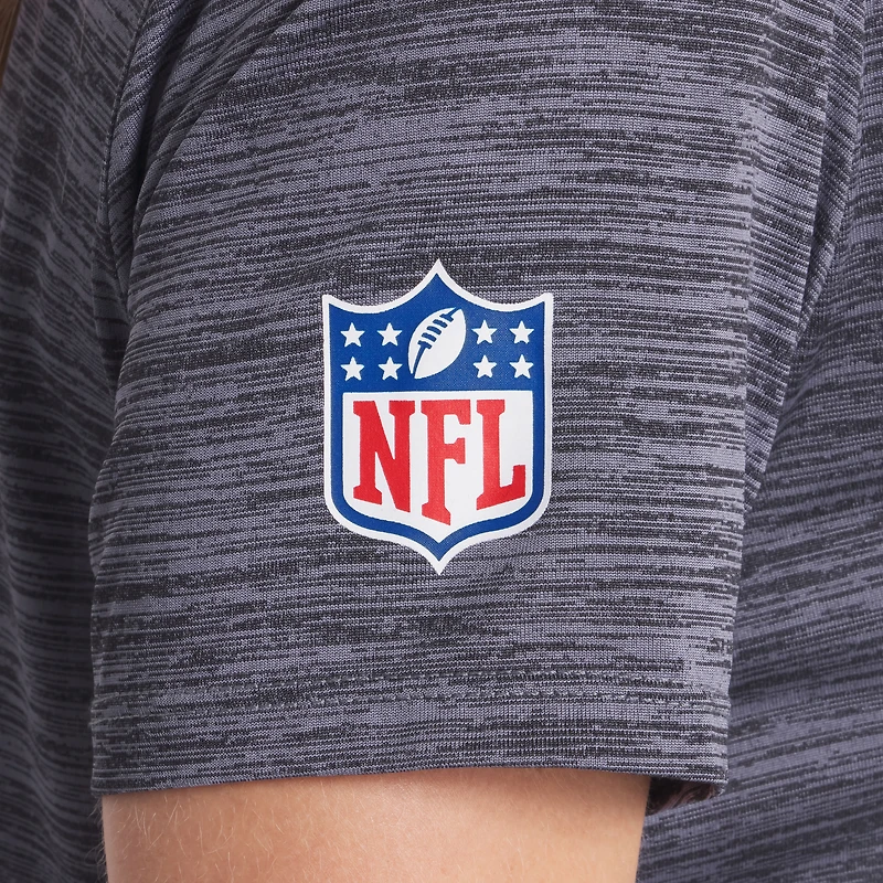 T-shirt Nike Dri-FIT pour femme, coloris charbon chiné, collection Rivalries 2025, San Francisco 49ers