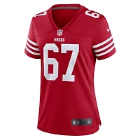Women's Nike Isaac Alarcon  Scarlet San Francisco 49ers Team Game Jersey
