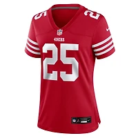 Women's Nike Jason Pinnock  Scarlet San Francisco 49ers Team Game Jersey