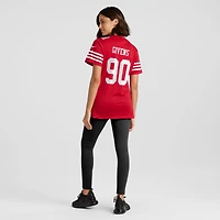 Maillot de match Nike Kevin Givens Scarlet San Francisco 49ers pour femme