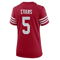 Maillot de match Nike Mike Evans Scarlet des 49ers San Francisco pour femmes