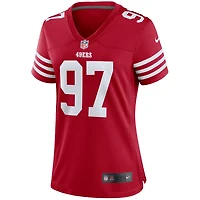 Maillot de joueur Nike Nick Bosa Scarlet San Francisco 49ers pour femme
