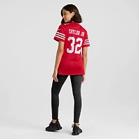 Maillot Nike Patrick Taylor Jr. Scarlet San Francisco 49ers Team Game pour femme