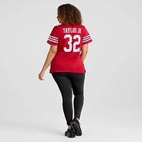 Maillot Nike Patrick Taylor Jr. Scarlet San Francisco 49ers Team Game pour femme