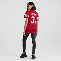 Maillot Nike Robbie Chosen Scarlet pour femme des San Francisco 49ers