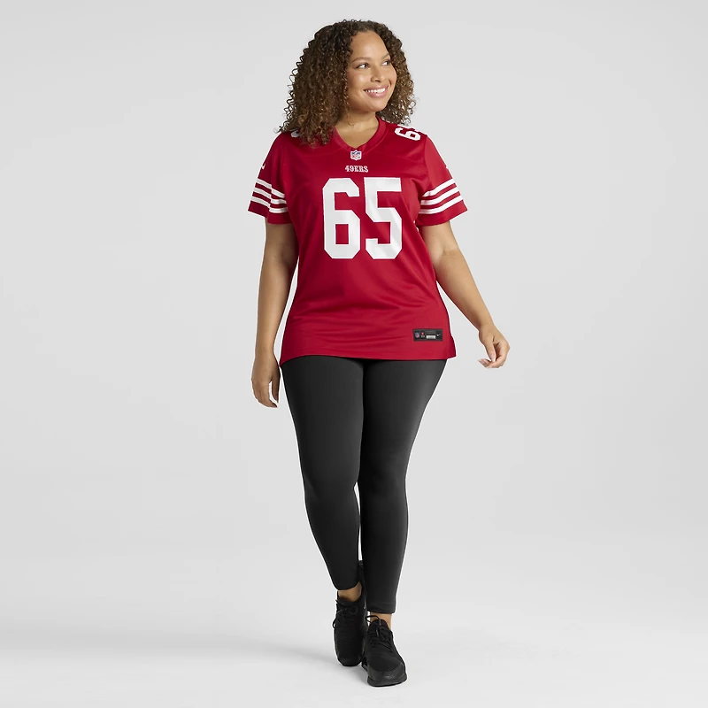 Women's Nike Robert Jones Scarlet San Francisco 49ers Team Game Jersey