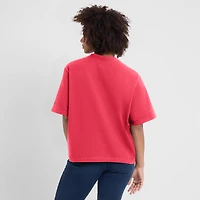 T-shirt Nike Scarlet Glory Arch Boxy pour femme des San Francisco 49ers
