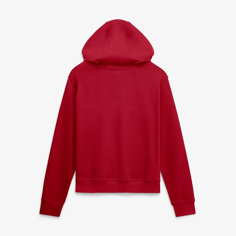 Women's Nike Scarlet San Francisco 49ers Performance One Tri-Blend Dri-FIT Hoodie