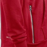 Women's Nike Scarlet San Francisco 49ers Sideline Standard Issue Dri-FIT Hoodie