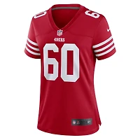 Women's Nike Sebastian Gutierrez  Scarlet San Francisco 49ers Team Game Jersey