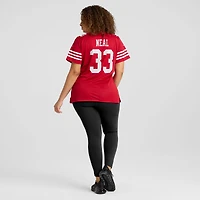 Women's Nike Siran Neal  Scarlet San Francisco 49ers Team Game Jersey