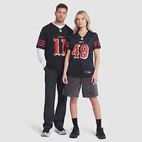 Maillot Nike The Faithful noir pour femme des San Francisco 49ers, collection Rivalries 2025