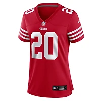 Women's Nike Upton Stout  Scarlet San Francisco 49ers Team Game Jersey