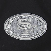 Sweat à capuche zippé en French Terry Reverse Colorblock gris Pro Standard pour femme des 49ers de San Francisco