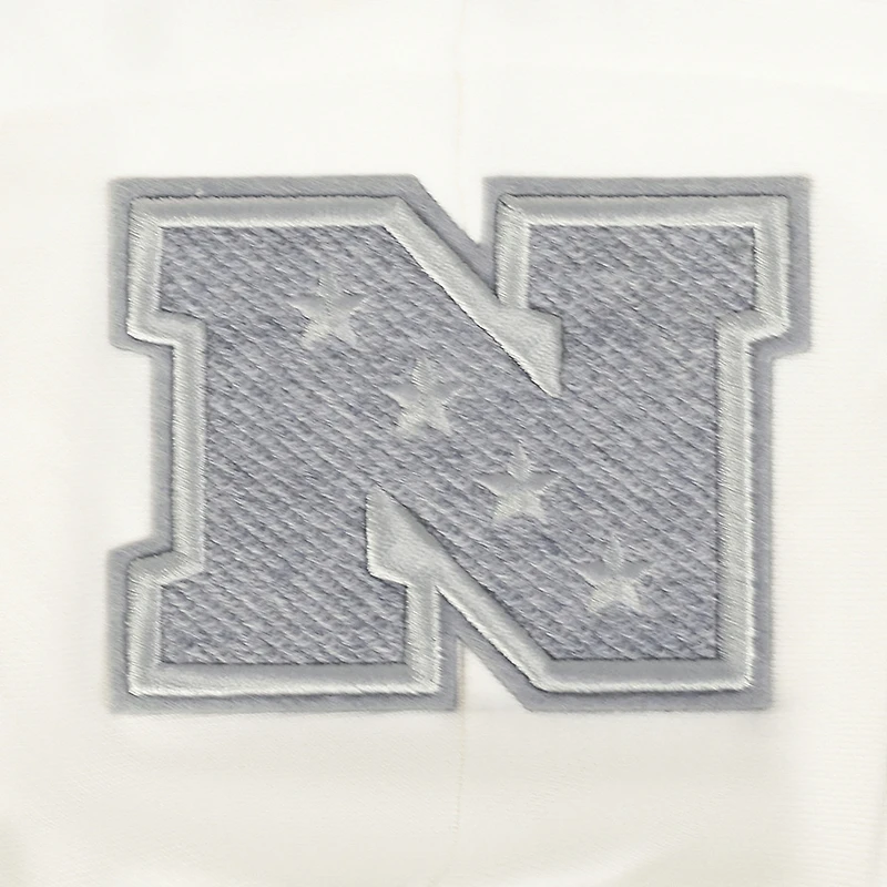 Sweat à capuche zippé en French Terry Reverse Colorblock gris Pro Standard pour femme des 49ers de San Francisco