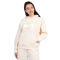 Women's Starter  Cream San Francisco 49ers Pastels Relaxed Travel Hoodie
