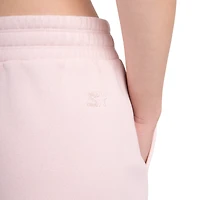 Women's Starter Pastel Pink San Francisco 49ers Travel Pastels Fleece Short