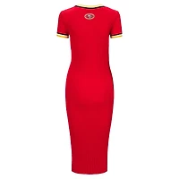 Women's STAUD  Scarlet/Gold San Francisco 49ers Colleen Dress