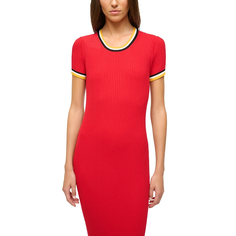 Women's STAUD  Scarlet/Gold San Francisco 49ers Colleen Dress