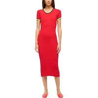 Women's STAUD  Scarlet/Gold San Francisco 49ers Colleen Dress