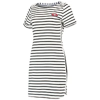 Women's Tommy Bahama White San Francisco 49ers Tri-Blend Jovanna Striped Dress
