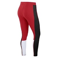 Leggings color-block écarlate/noir des 49ers de San Francisco pour femmes WEAR by Erin Andrews