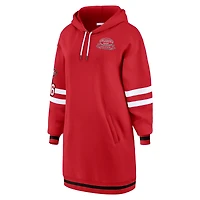 Women's WEAR by Erin Andrews Scarlet San Francisco 49ers Hoodie Dress