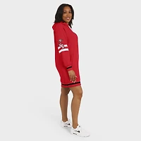Robe à capuche Scarlet San Francisco 49ers pour femme par Erin Andrews