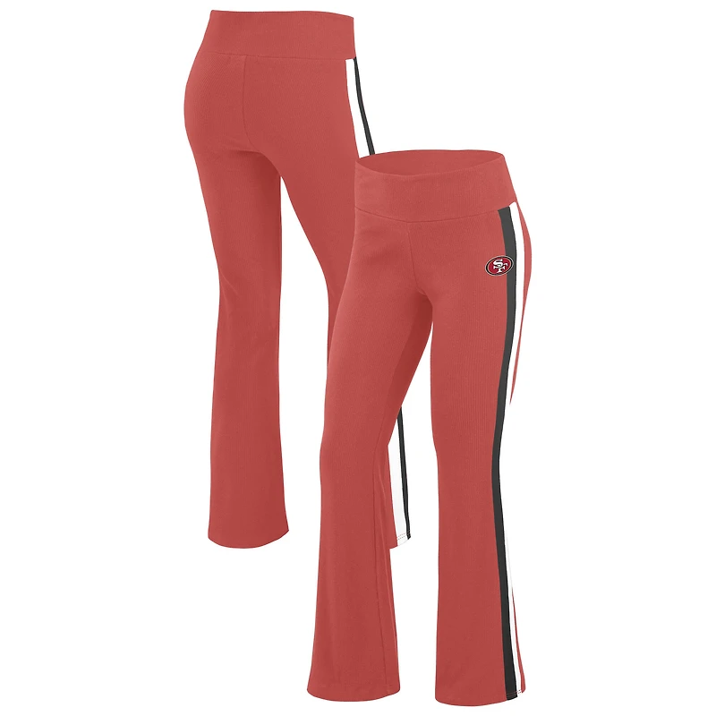 Women's WEAR by Erin Andrews Scarlet San Francisco 49ers Tri-Blend Yoga Pants